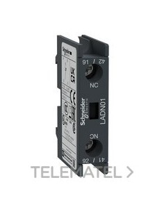 BLOQUE CONTACTO AUXILIAR 1 NC FRONTAL