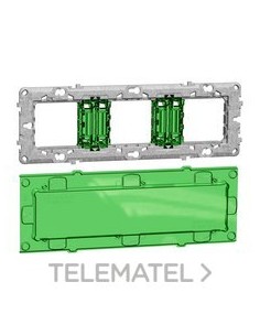 BASTIDOR 6-8 MÓDULOS CON PROTECTOR