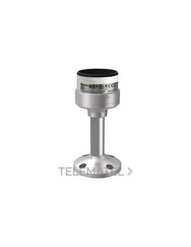 BASE TUBO 100mm PLATA