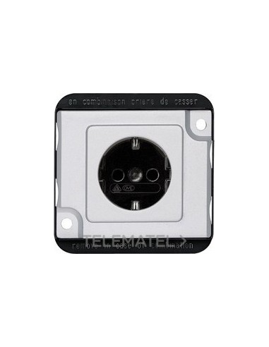 BASE SCHUKO 16A 230V ANTIVAND.Al