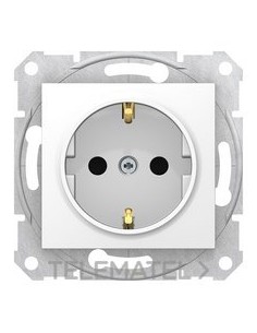 BASE SCHUKO CONEXIÓN RÁPIDA SEDNA BLANCO