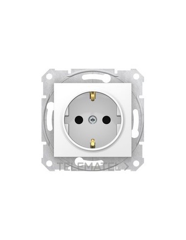 BASE SCHUKO CONEXIÓN RÁPIDA SEDNA BLANCO