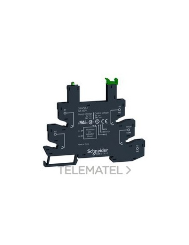 BASE RESORTE CONTROL 5-24V CC