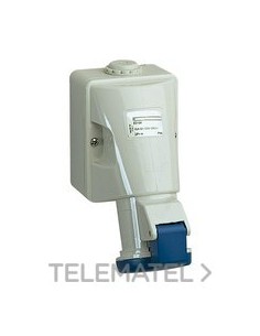 BASE MURAL 16A 2P+TT 200-250V IP44