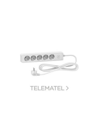 BASE MULTIENCHUFE 5 T.CBL.3m BL