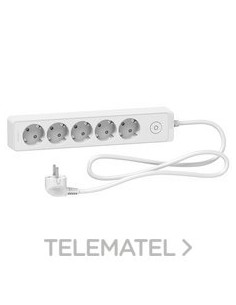 BASE MULTIENCHUFE 5 T.CBL.1,5m BL