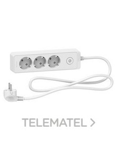 BASE MULTIENCHUFE 3 T.CBL.1,5m BL