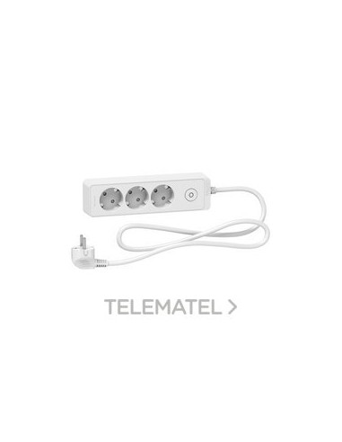 BASE MULTIENCHUFE 3 T.CBL.1,5m BL