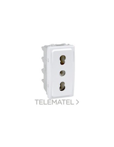 BASE ESPC.2P+TTI ÚNICA 16A BPL.