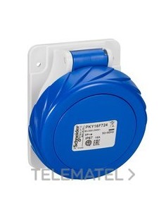 BASE EMP.INCLIN.16A 2P+TT 200-250V IP44