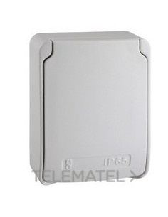 BASE EMP.BD.10/16A 2P+TT 2 T.GR