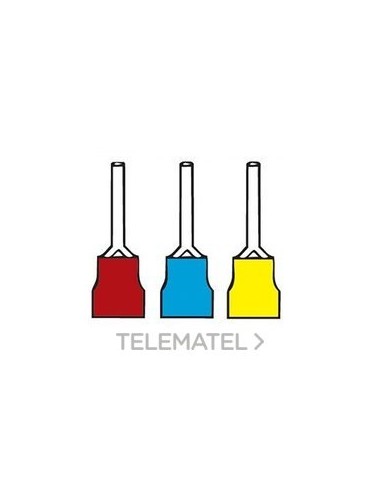 TERMINAL PREAISLADO PUNTERA AMARILLO