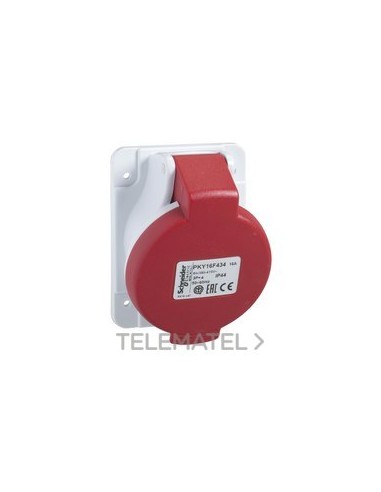 BASE EMPOTRAR 32A 3P+TT 380-415V IP44