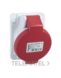 BASE EMPOTRAR 32A 3P+N+TT 380-415V IP44