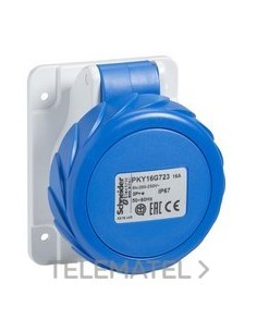 BASE EMP.32A 2P+TT 200-250V IP67 FAST