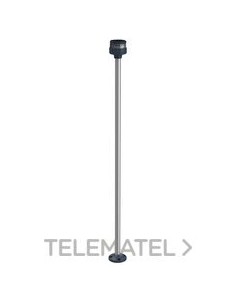 BASE CON TUBO 800mm NEGRO