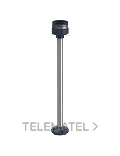 BASE CON TUBO 400mm NEGRO