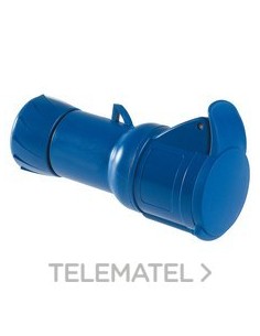 BASE AÉREA 16A 2P+TT 200-250V IP44