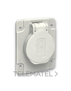 BASE 10/16A 2P+TT APRIETE POST.65x85 GR