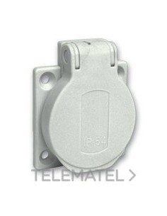 BASE 10/16A 2P+TT APRIETE POST.50x50 GR