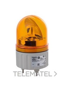 BALIZA XVR 24V CA/CC 84mm NARANJA