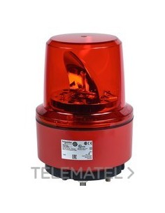 BALIZA ROTATIVA DIÁMETRO 130mm 24V ROJO