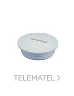 TAPÓN CIEGO POLIESTIROL GRIS Pg16