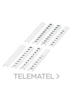 TIRA PLANA CIFRAS 41-50 6mm BLANCO