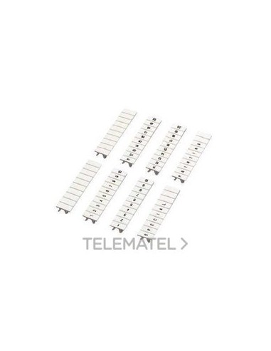 TIRA CIFRAS 21-30 5mm BLANCO