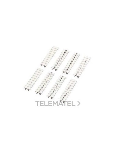 TIRA CIFRAS 11-20 5mm BLANCO