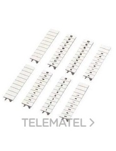 TIRA CIFRAS 1-10 5mm BLANCO