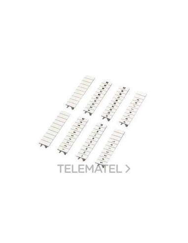 TIRA CARACTERES L1/L2/L3/N/PE 5mm²