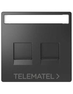 TP.T.DBL.TIPO RJ45 KEYSTONE COLOR ANTR