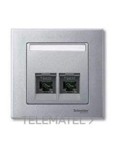 TAPA RJ45 DBL.ELEGANCE/AQUADESIGN Al