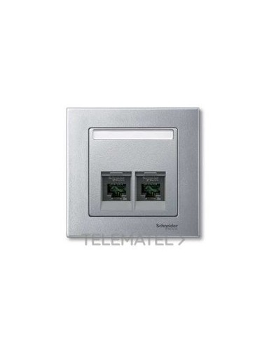 TAPA RJ45 DBL.ELEGANCE/AQUADESIGN Al