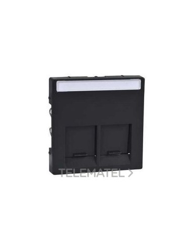 TAPA RJ45 DBL.ELEGANCE/AQUADESIGN ANTR.