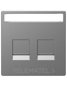 TP.T.DBL.TIPO RJ45 KEYSTONE COLOR Al D-L