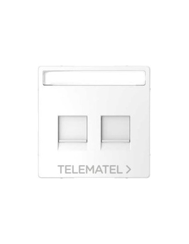 TP.T.DBL.TIPO RJ45 KEYSTONE BL ÁRTICO