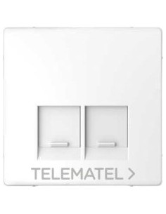 TAPA P/T.DBL.TIPO RJ45 D-LIFE BL ÁRTICO