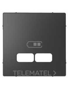 TP.T.CAR.DBL.TIPO USB 2100mA COLOR ANTR.