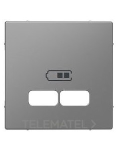 TP.T.CAR.DBL.TIPO USB 2100mA COLOR Al