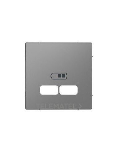 TP.T.CAR.DBL.TIPO USB 2100mA COLOR Al