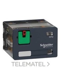 RELÉ POTENCIA 15A 4NA/NF CON LED 48V CA