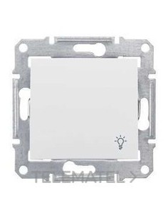 PULSADOR SÍMBOLO LUZ BLANCO