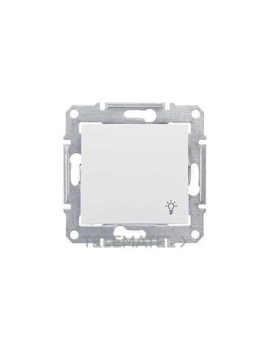 PULSADOR SÍMBOLO LUZ BLANCO