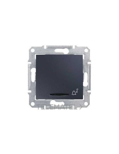 PULSADOR SÍMBOLO LUZ SIN MARCO GRAFITO