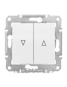 PULSADOR PERSIANA BLANCO