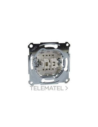 PULSADOR DOBLE 10A 250V