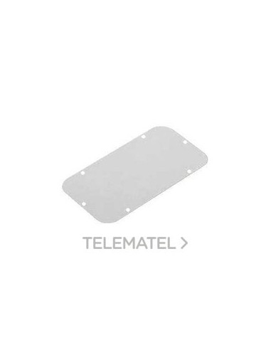 PLACA PASACABLE HD 495x220 ALUMINIO