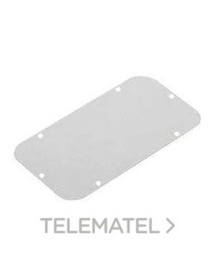 PLACA PASACABLE HD 445x130 ALUMINIO